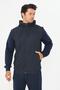Men's Full Zip Hooded Tracksuit Set Indigo 5816-İ - 2