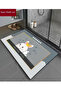 Bunny Welcome Home Non-Skid Absorbent Microfiber Rug for Bathroom 70x45cm - 2