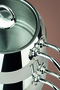 Saturn Mini Steel Teapot Glass Lid - 2