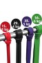 Powerband Set of 4 Resistance Power Bands Pilates Band on Resistances Lightweight Medium Difficult Xsert to Be