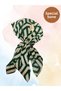 Elastic Bandana Green-Ecru Women's Practical Daily Sports Home Chef Doctor Nurse Hospital Chemotherapy Cap - 3