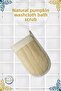 100% Natural Loofah Double-Sided Bath & Shower Glove Body Scrubber, Bath Loofah - Sponge