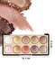 Diamond 10-Piece Eyeshadow Palette - 02 Model - 7