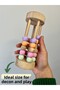 Natural Healthy Wooden Toy Montessori Abacus Math Children Baby Room Decor - 2