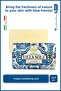 Villa Sole Fresia Blu - 250g Blue Freesia Flower Pattern Revitalizing Soap