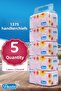 Premium Double Layer - Practical Wipes 5 Pack (1375 Pieces)