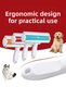 Bristle Dust with Tank Lint Collector Purse Cat Dog Pet Carpet Bed Lint Cleaner Comb Purse - 6