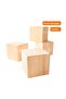 Wooden Wedge 7X7X7 cm 4 Pcs