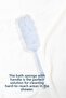 Pink and Blue Handle Pompom Bathroom Washcloth - 3