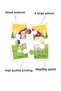 Wooden 4 Piece Puzzle My Baby's First Piece (Sheep's Family) - 2