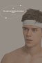2-Pack Men's Sports Hairband Athlete Headband Headband Sweatband Tennis Fitness Hairbands Set of 2 White - 6