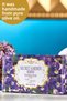 Natural Secret Garden Series Violet and Olive Oil Solid Soap Violet Olive Oil Hand Soap 250 gr - 4