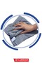 9 Pieces Jumbo Size Microfiber Checkered Cleaning Cloth Wall and Floor Wiping Cloth Most Comfortable to Squeeze 50*70cm - 3