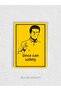 Life Safety Warning Caution Sign A4