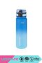 500ml New Double Color Leak-Proof Bpa-Free Motivational Tritan Water Bottle with Lockable Lid