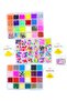 3-Piece Mega Fimo Figure, Fimo Beads and Sand Beads Jewelry Making Hobby Set in a Box with 24 Eyes - 2