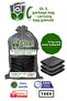 Moving and Transportation Jumbo Size Thick Black Bulk Garbage Bag (80x110 cm) 10 Pieces