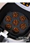 Airfryer Cake-muffin-cupcake Baking Mold Black- Airfryer Baking Paper Silicone- Bpa Free