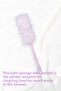 Pink Handle Bath Loofah - 3