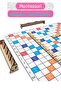 Montessori Wooden Word Game |   Safe, Educational, Instructional and Fun Letter Game