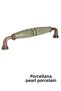 Green-Copper-(9,6cm)-Porcelain Metal Handle Handle Cabinet Drawer Furniture Kitchen Kulb-Pearl96Mm-Stk3319 - 5