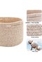Jute basket, organizer, organizer, bohemian style basket, children's toy basket, sock basket, home turko - 4