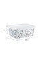 Stafi Patterned Multi-Purpose Box with Lid 12 Lt - 2