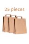 Kraft Plain Handle Paper Shopping Bag 25 Pieces - 18x8x24cm (CARTON) (SHOPPING, GIFT) - 2