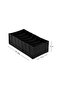 7 Compartment Black Wardrobe Drawer Accordion Folding Socks Clothing Laundry Organizer Organizer - 8
