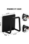 4 Pcs Black Dish Sponge Holder 3m Adhesive Steel Dish Sponge Holder Hanger W-1 - 5