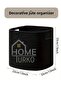 Jute 3-Piece Hand-Woven Cute Straw Square Basket Organizer Box Home Office Room Hotel Storage Accessory - 4
