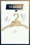 Wooden Mdf Children's Hanger 12 Pieces Cute Rabbit Hanger Baby Hanger - 2