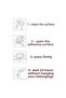 Self-Adhesive Transparent Hanger Set of 10 - 3