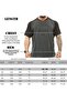 Raglan Sleeve Washed Sports T-shirt BGSM 3352 - 4