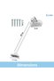 Window Lock 10 Pieces Black Door and Window Safety Apparatus Safety Product Lock with Rope - 3
