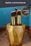 Makeup Organizer, Makeup Brush Holder, Makeup Brush Holder, Gold Color, Model 2 - 3