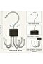 Multifunctional 360-Degree Rotating Metal Hanger – Closet, Wardrobe, Handbag, Belt and Tie Organizer - 4