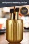 Makeup Organizer, Makeup Brush Holder, Makeup Brush Holder, Gold Color, Model 11 - 5