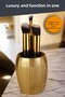 Makeup Organizer, Makeup Brush Holder, Makeup Brush Holder, Gold Color, Model 13 - 2