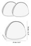 3-Piece Zippered Bra Washing Net - Colorful Zippered Underwear Washing Apparatus - 5