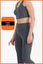 Women's Anthracite Sports Set Capri Leggings and Crop Undershirt Set of 2 New Season Seasonal Capri -crop 3020 - 6