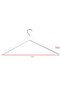 12 Pieces Wooden Look Plastic, Dress, Blouse Hanger 43 Cm 1st Class Quality, Luxury - 5