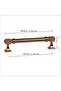 Zumra Bronze 128 mm Handle Luxury Country Kitchen Furniture Cabinet Drawer Handle - 4