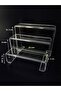 Triple ladder stand, shoe stand, triple stand set plexi transparent