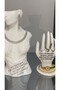 Set of 2 Decorative Jewelry Manikin and Hand, Jewelry Display Stand Set, Jewelry Organizer, Earring Necklace Ring - 4
