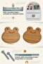 Frog Pattern (2 Pcs) Baby Kids Room Wooden Furniture Cabinet Drawer Handle - 3