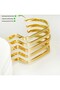 White Wooden Look Special American Hook Hanger 36 Pieces - 3