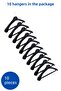 (10 Pieces) Plastic High Quality Coat Hanger,Clothes Hanger,Suit Hanger - 2