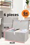 6 Pieces Lid Box Slurry Mega Size 70*40*30* Multi-Purpose Box Slurry