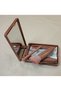 Brush Set Portable Makeup Brush Set with Mirror 5Pcs Brush Set - 4